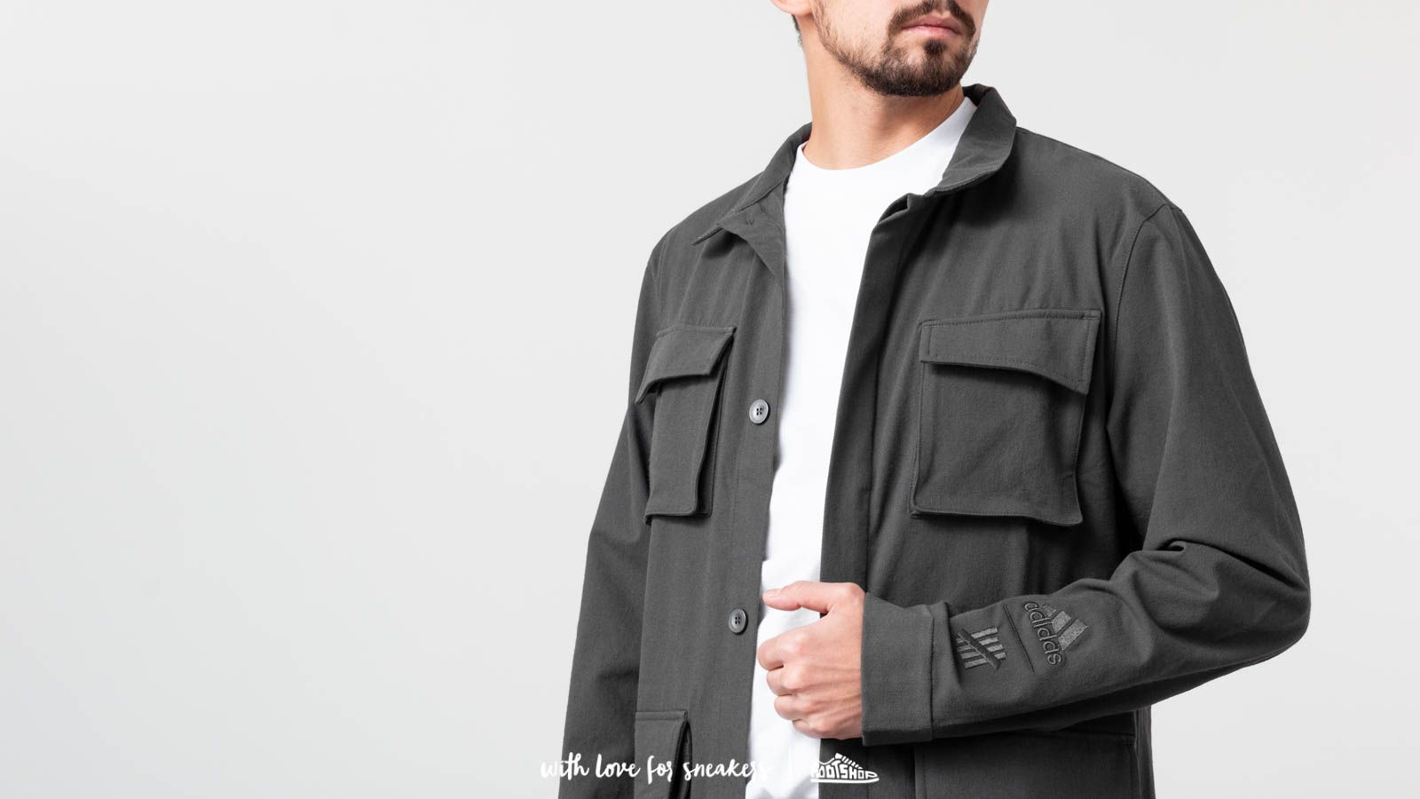 Shirts adidas x Undefeated BDU Shirt Utility Black Footshop