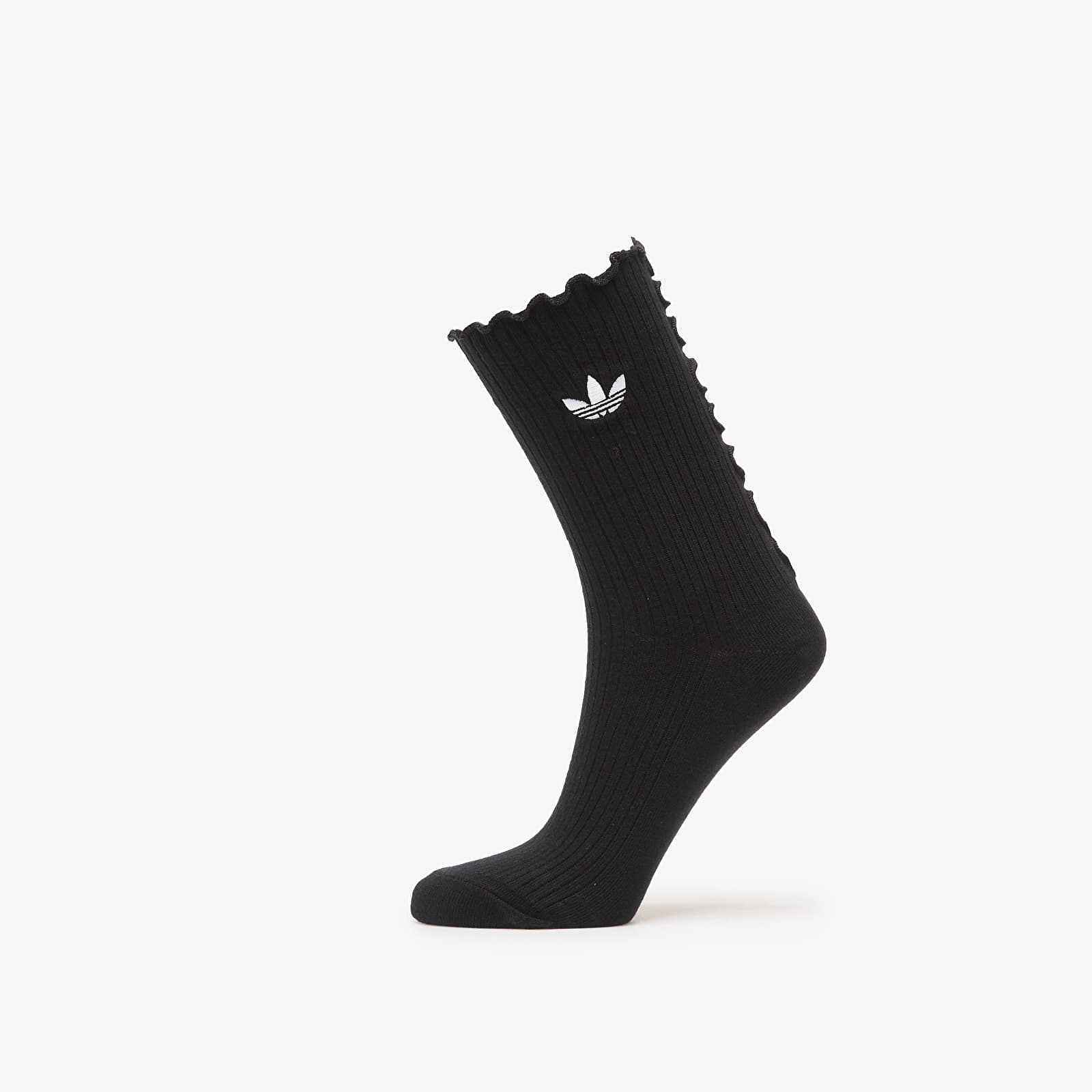 Socks adidas Ruffle Crew Socks 2 Pairs Black/ White
