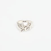 TwoJeys Tilted Icon Ring Silver