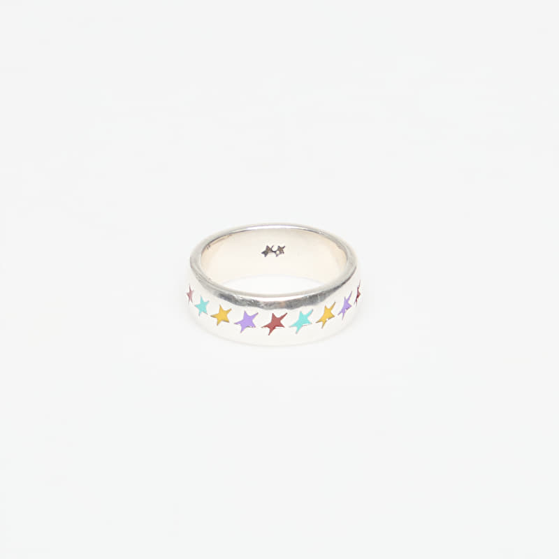 Prsten TwoJeys Enameled Multicolor Starline Ring M Silver