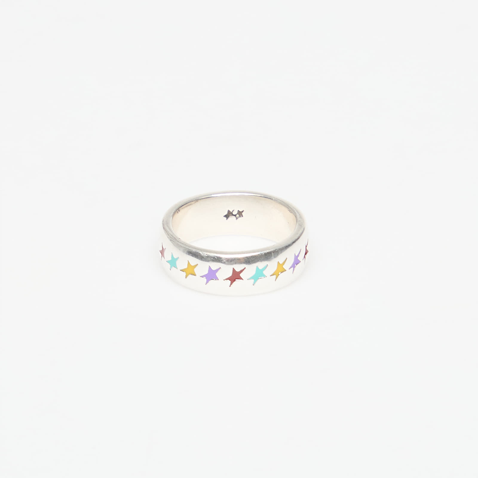Кольца TwoJeys Enameled Multicolor Starline Ring M Silver
