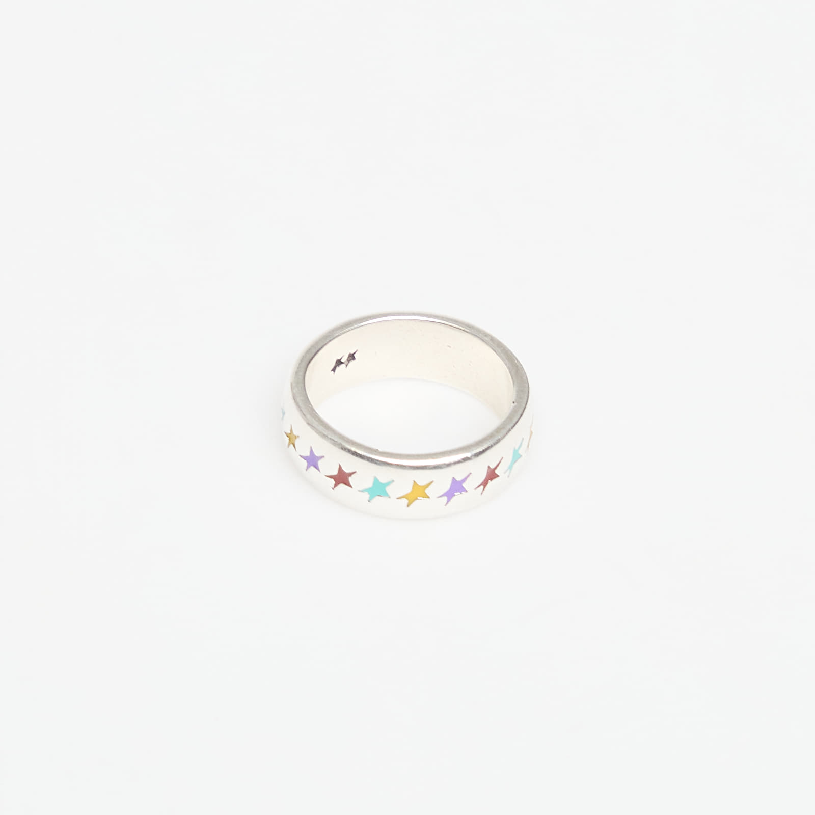 Кольца TwoJeys Enameled Multicolor Starline Ring M Silver