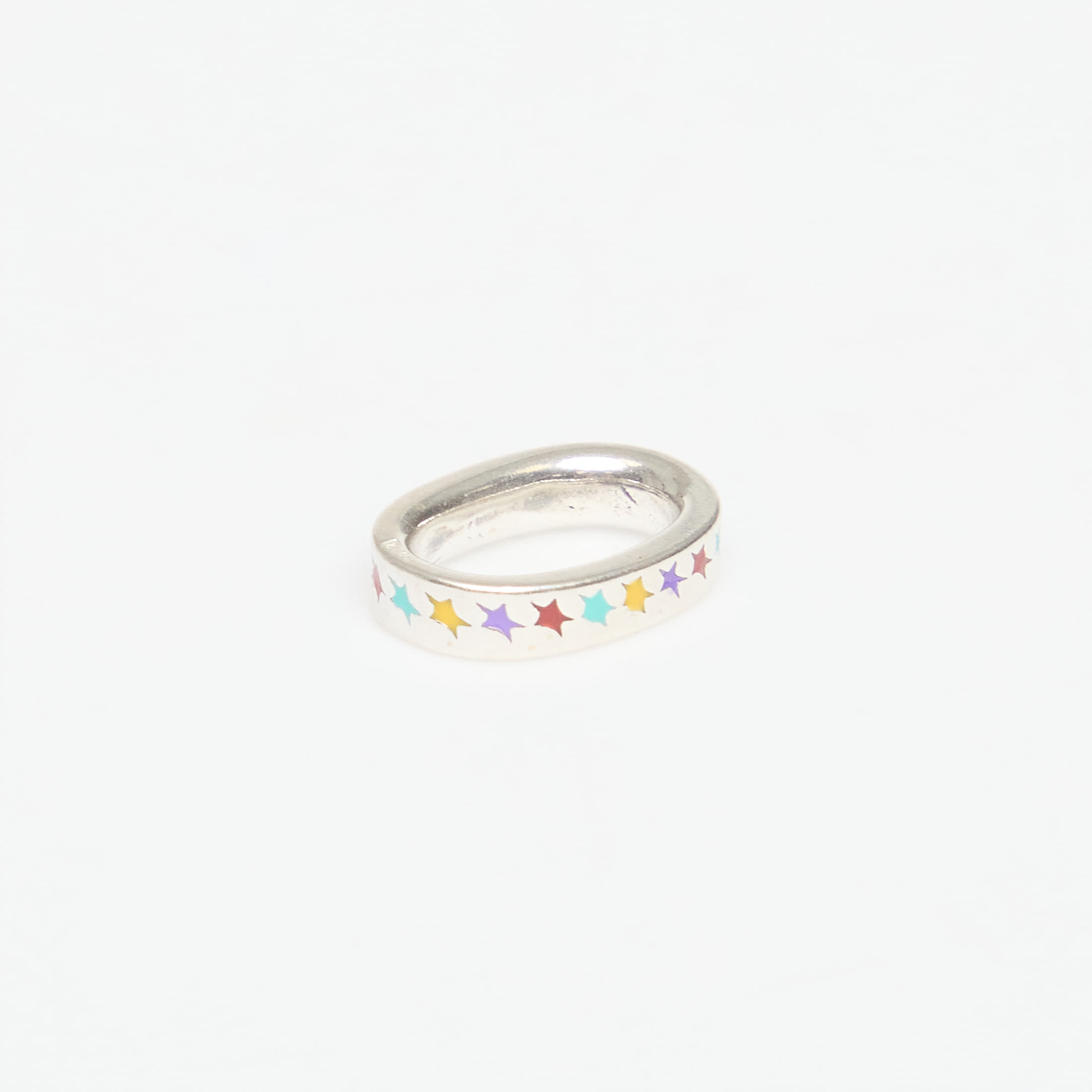 TwoJeys Enameled Multicolor Icon Link M Silver Universal