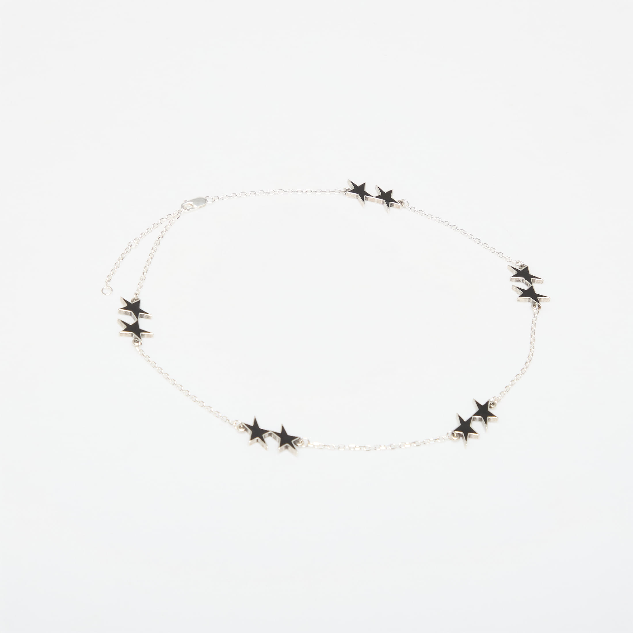 Огърлица TwoJeys Black Enameled Icon Necklace Black Universal