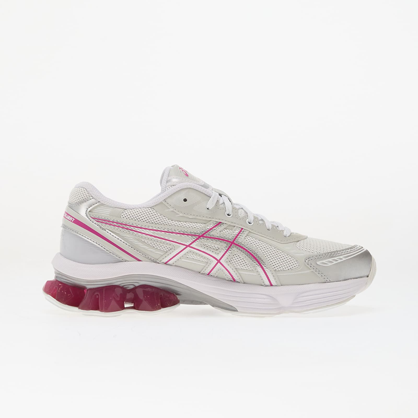 Herren Sneaker und Schuhe Asics Gel-Kinetic Fluent White/ Pure Silver