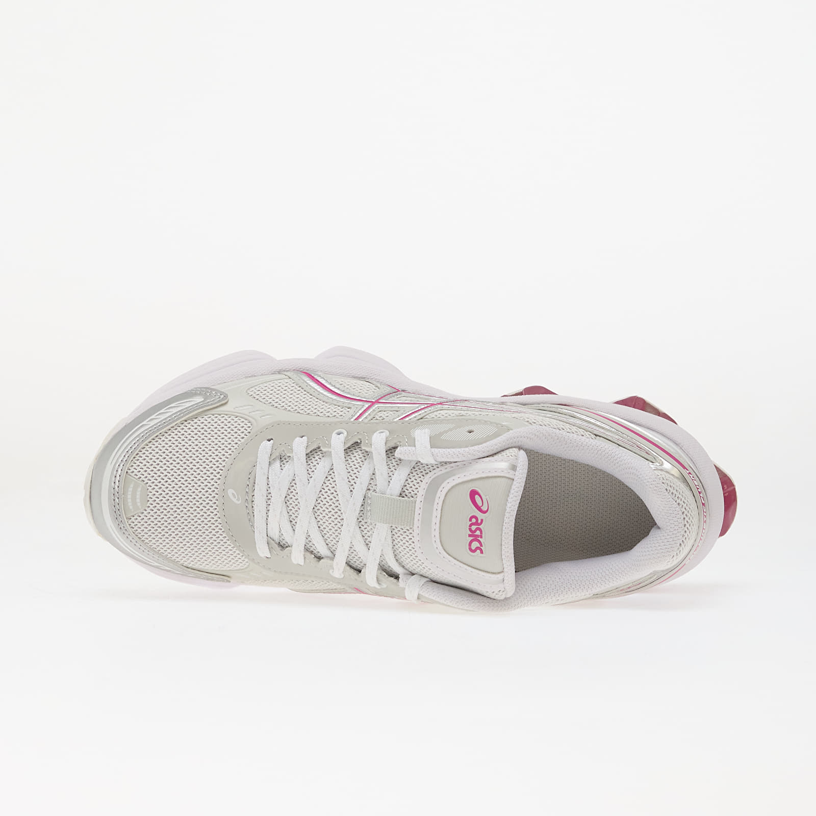 Herren Sneaker und Schuhe Asics Gel-Kinetic Fluent White/ Pure Silver