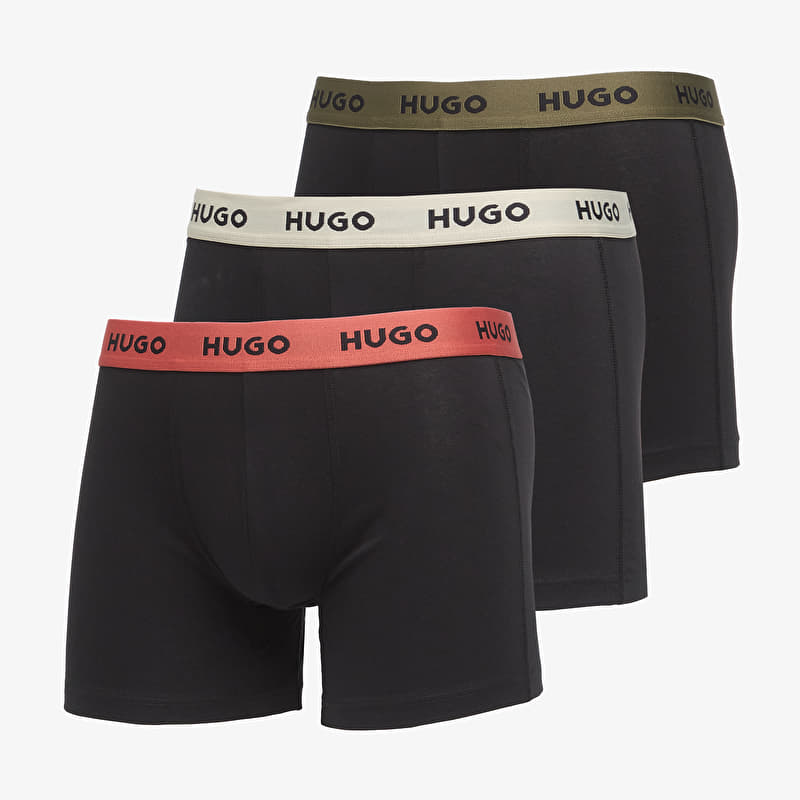Boksershorts Hugo Boss Men-B-Boxerbr Triplet Pack Black
