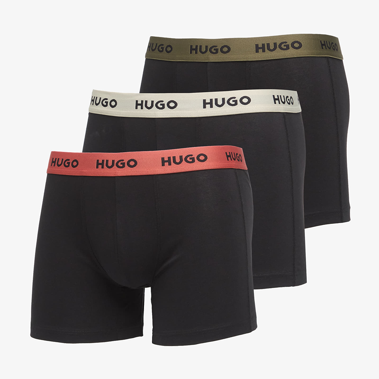 Βοξεράκια Hugo Boss Men-B-Boxerbr Triplet Pack Black