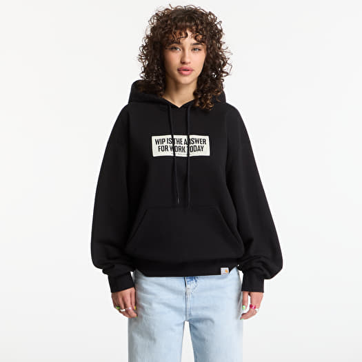 Sweatshirt Carhartt WIP Hooded Bumper Sticker Sweat UNISEX Black