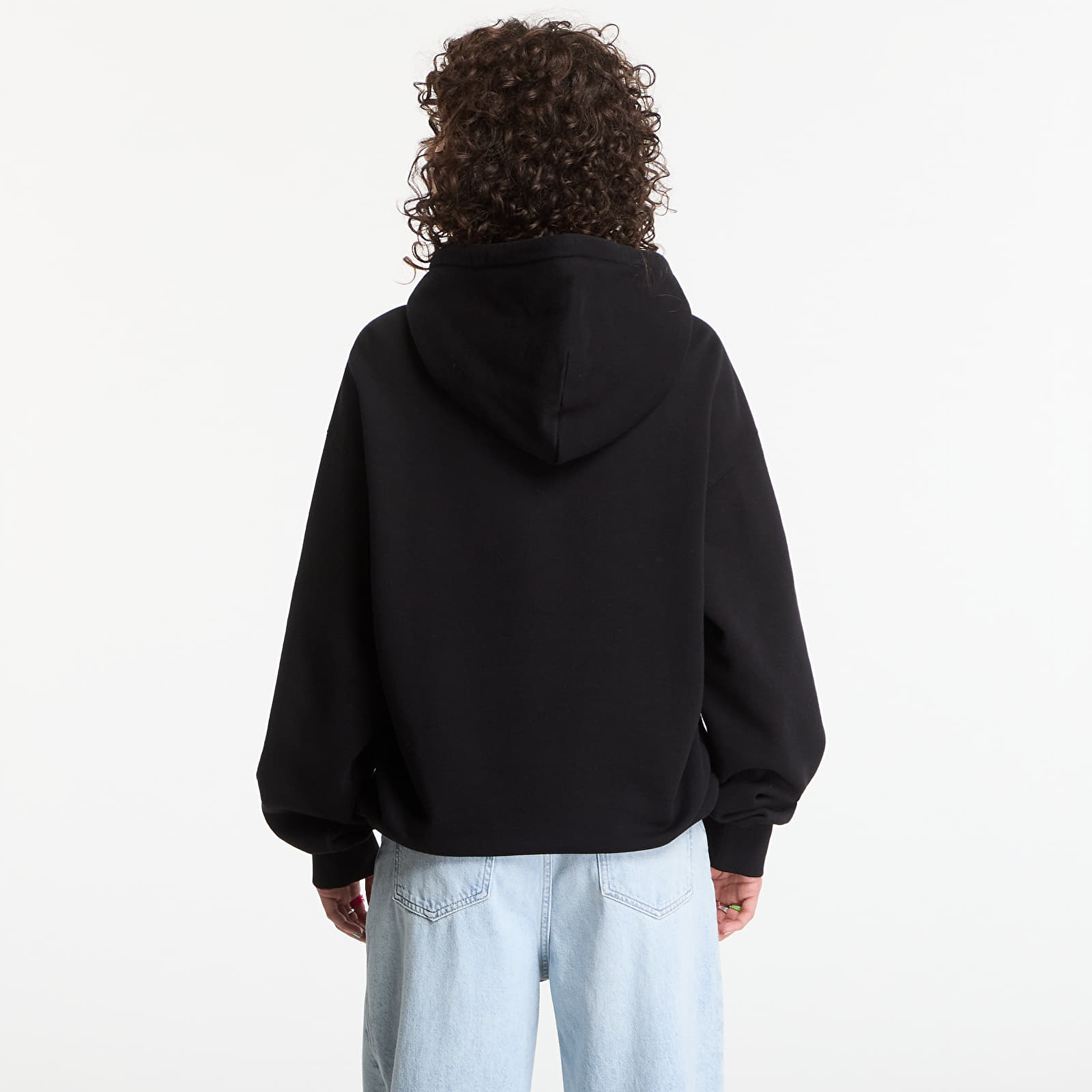 Sweatjacken und Sweatshirts Carhartt WIP Hooded Bumper Sticker Sweat UNISEX Black