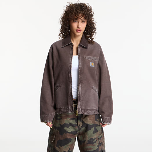 Takki Carhartt WIP OG Detroit Jacket UNISEX Tobacco/ Tobacco Destroy Wash