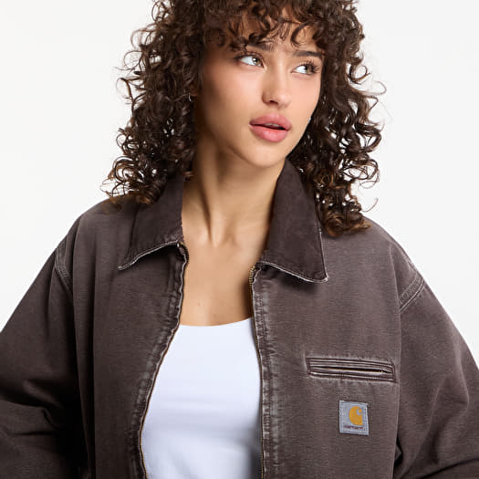 carhartt detroit og tobacco WIP Jacket Tobacco/Black Stone The Dearborn canvas jacket by Carhartt WIP is a sophisticated addition to your outerwear collection Carhartt WIP OG Detroit Jacket