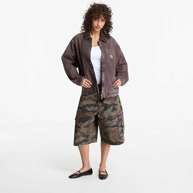 Carhartt WIP OG Detroit Jacket UNISEX Tobacco/ Tobacco Destroy Wash