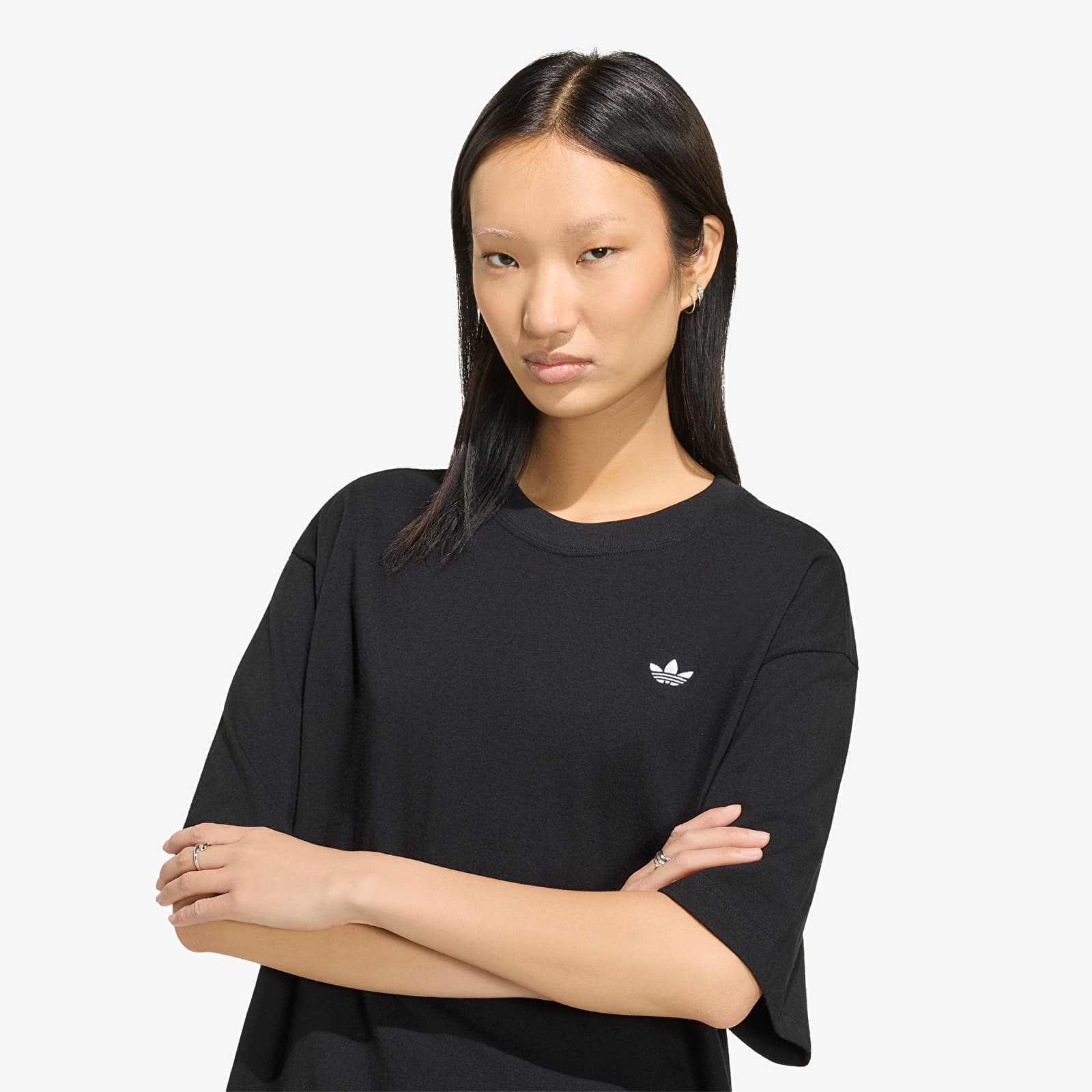 T-shirts adidas Essentials Boyfriend T-shirt Black