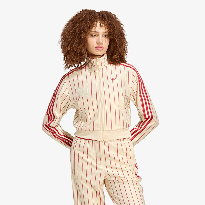 Bunda adidas Reversible Firebird Track Top Warm Vanilla/ Team Victory Red
