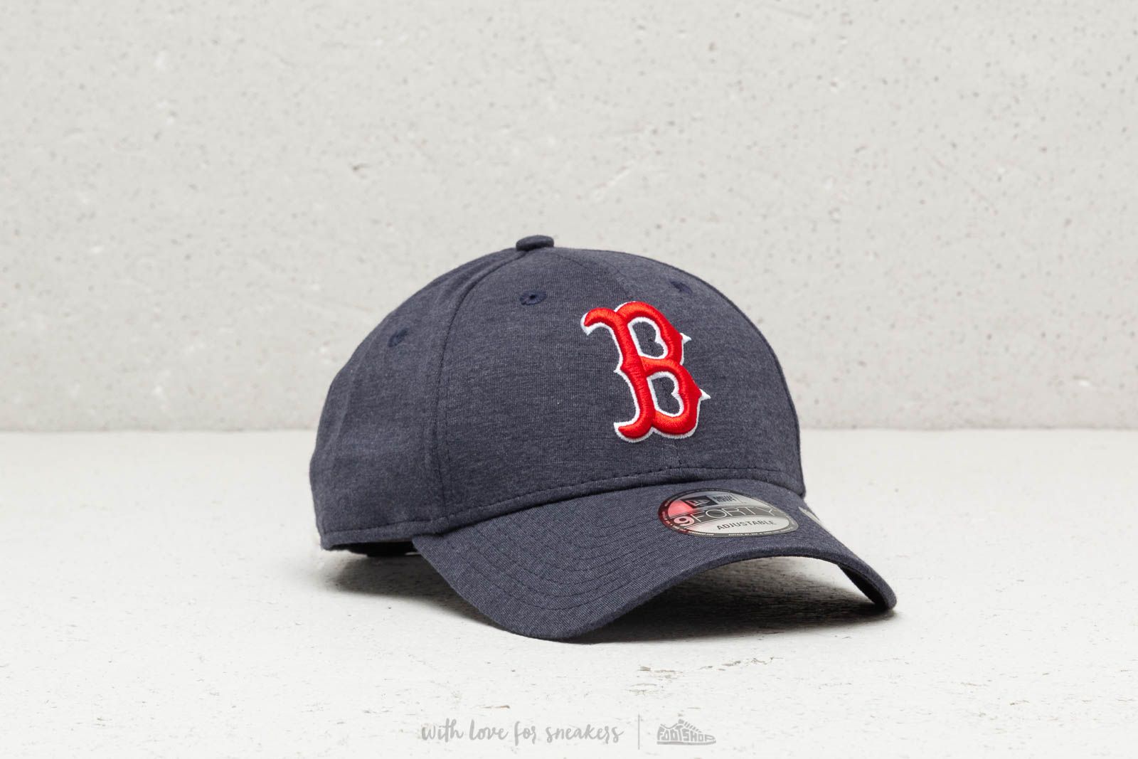 Šiltovky New Era 9Forty MLB Boston Red Sox Winterised Melange Navy / Red