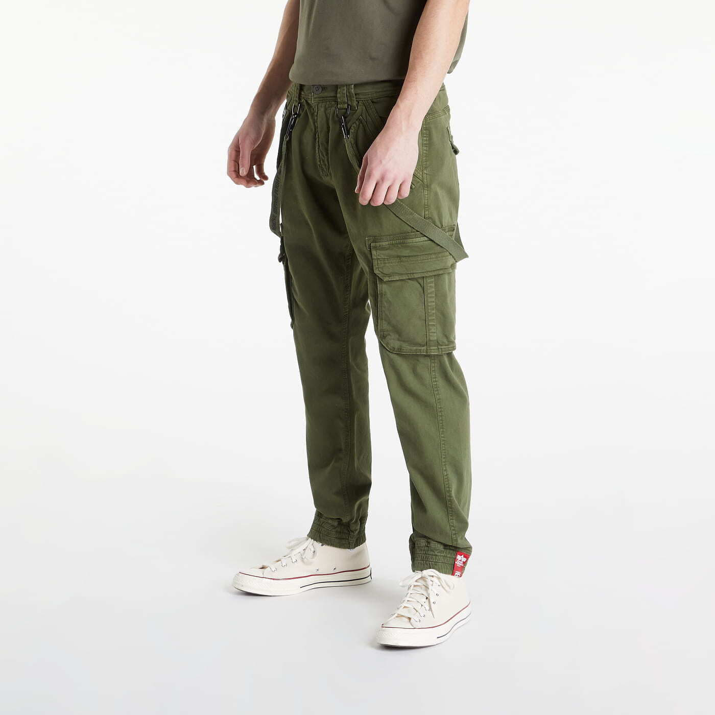 Bukser for menn Alpha Industries Utility Pants Green
