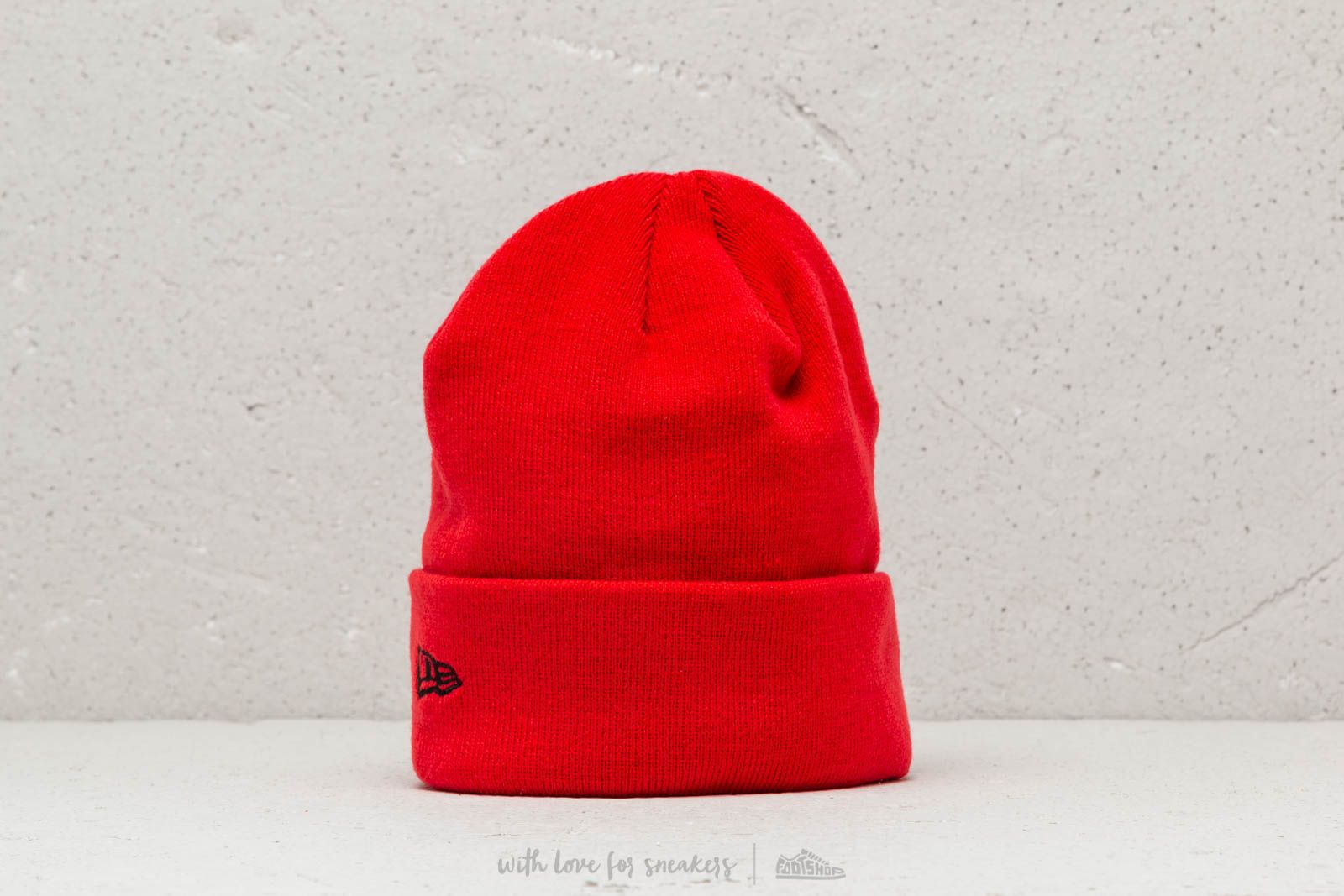 Hats New Era NBA Team Essential Cuff Chicago Bulls Beanie Red