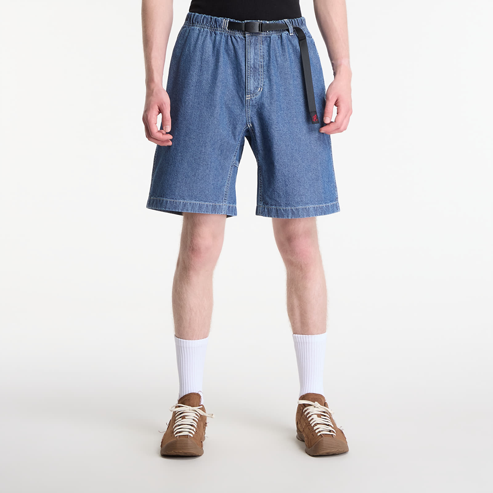 Shorts homme Gramicci Japanese Chambray Short Blue