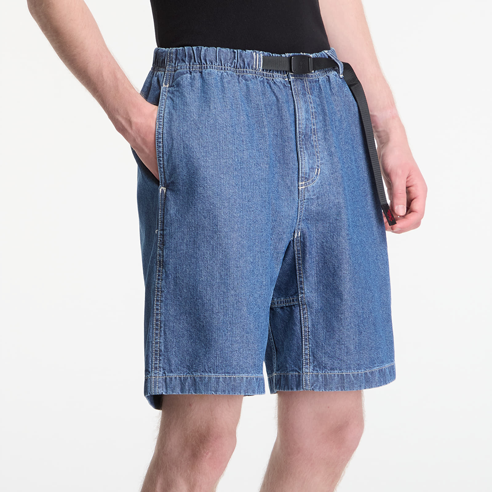 Shorts homme Gramicci Japanese Chambray Short Blue
