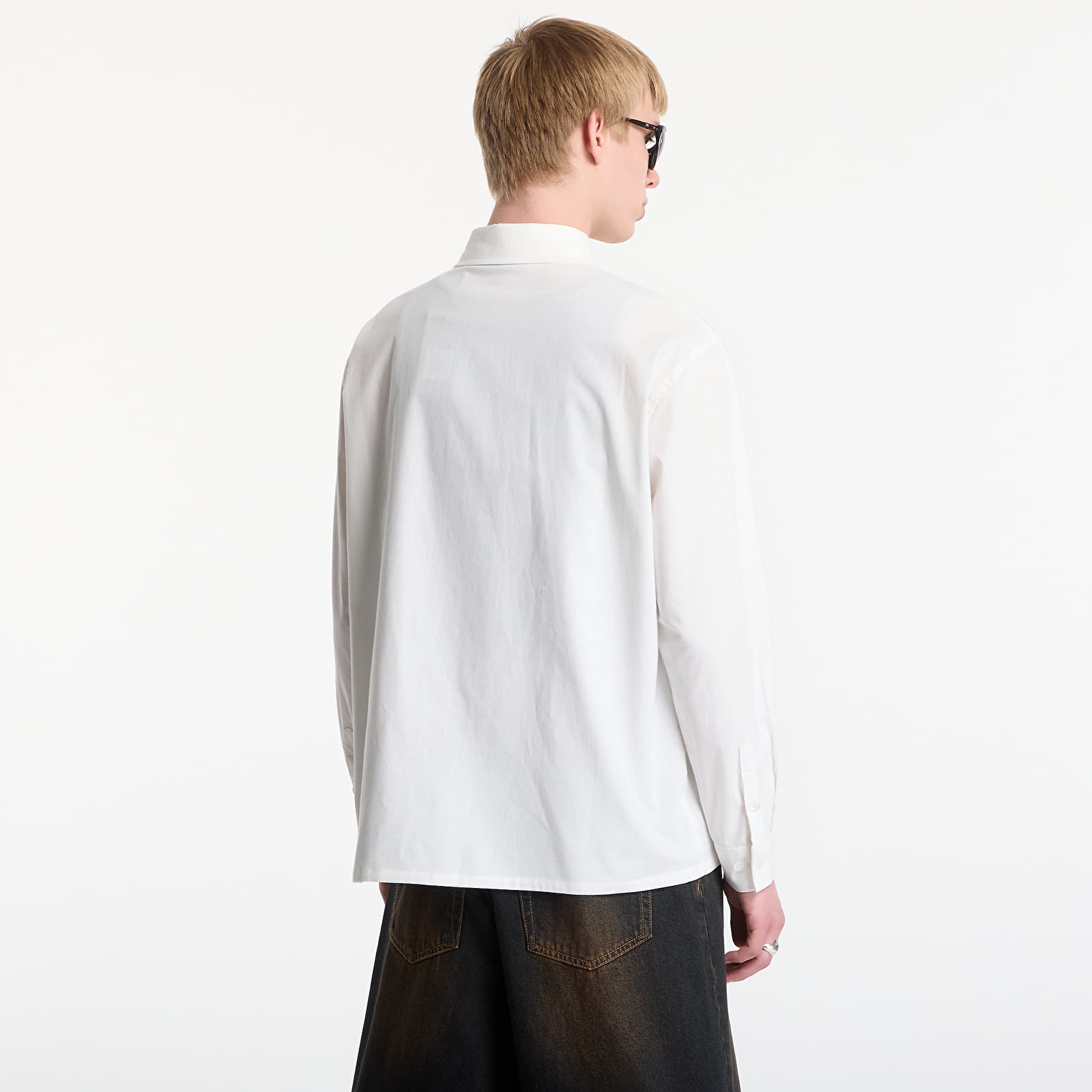 Košele Wasted Paris Banshee Shirt Natural White