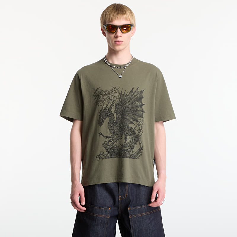 Футболка Wasted Paris Balaur T-Shirt Olive Khaki