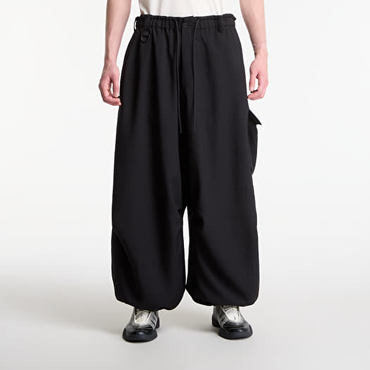 Y-3 Sport Uniform Wide Cargo Pants Black