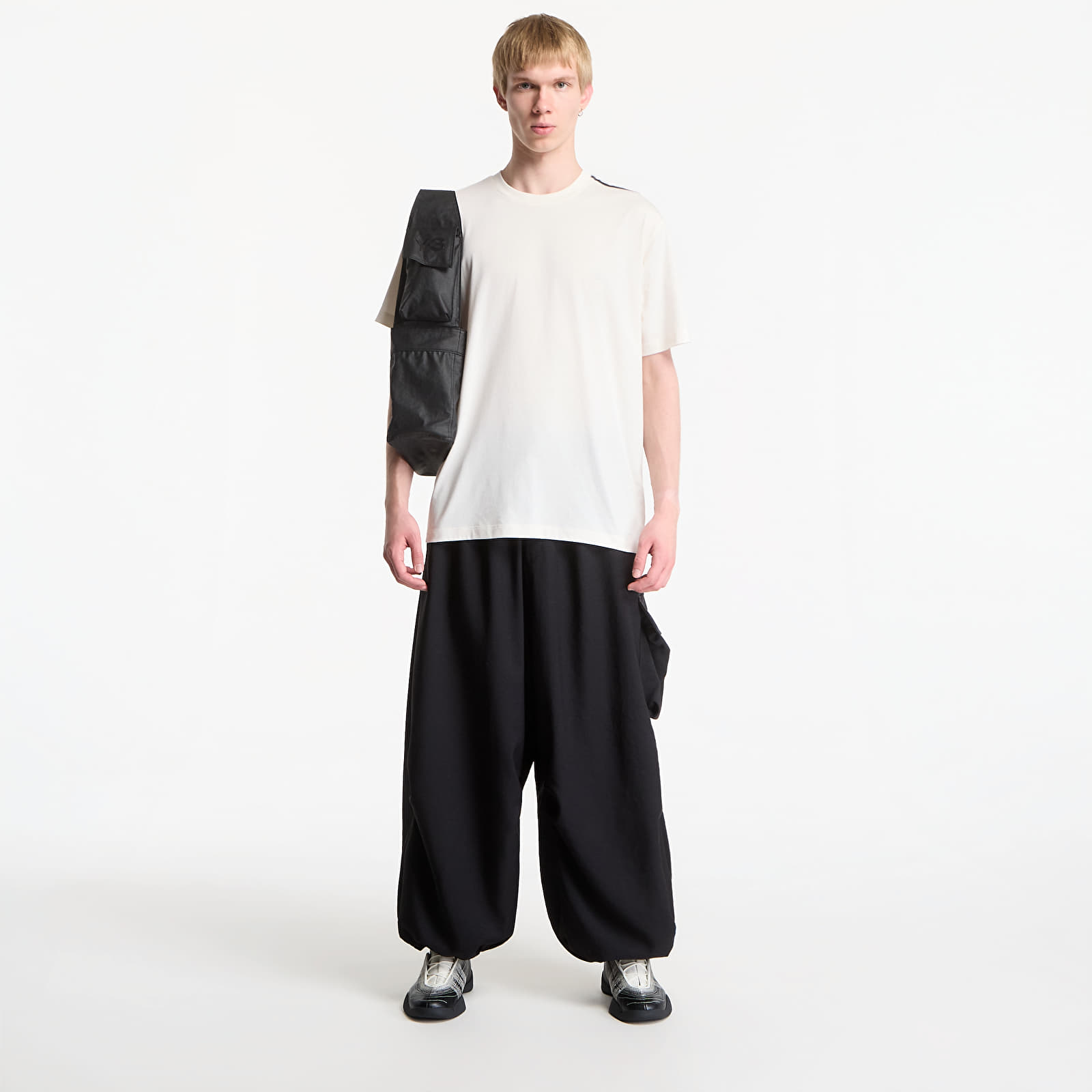 Hosen Y-3 Sport Uniform Wide Cargo Pants Black