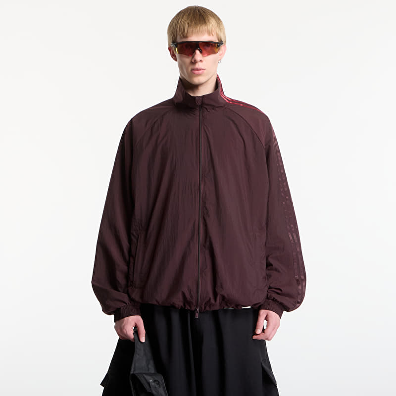 Y-3 Gradient 3 Stripes Nylon Track Top Night Red