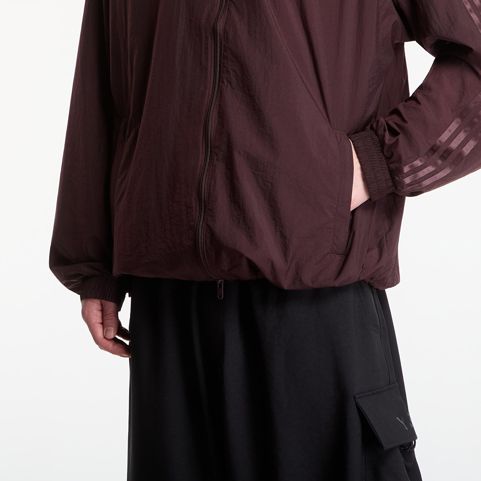 Jackets Y-3 Gradient 3 Stripes Nylon Track Top Night Red