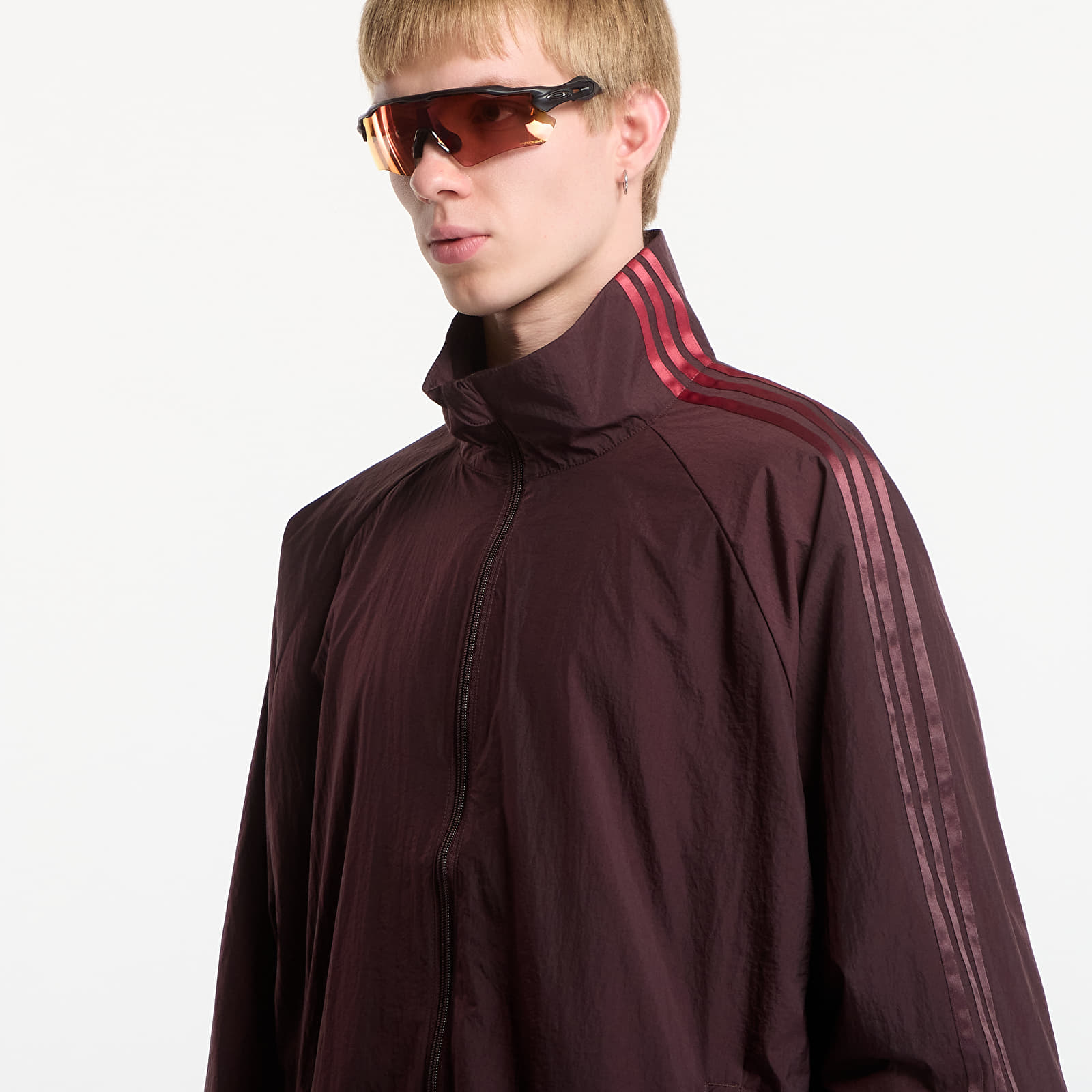 Jackets Y-3 Gradient 3 Stripes Nylon Track Top Night Red