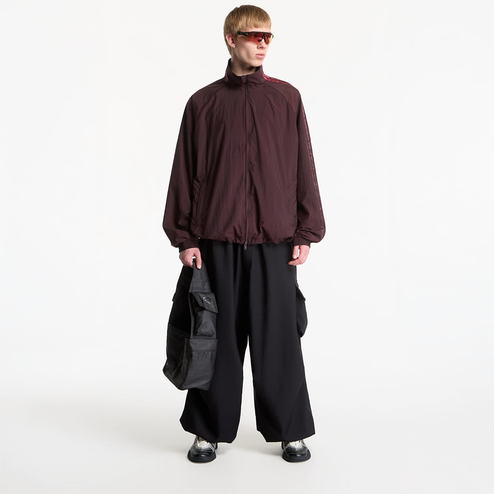 Jackets Y-3 Gradient 3 Stripes Nylon Track Top Night Red