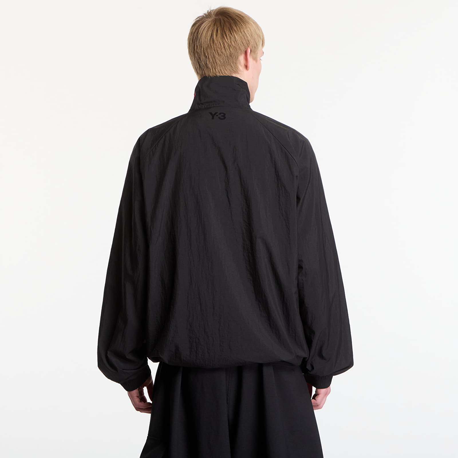 Men's jackets Y-3 Gradient 3 Stripes Nylon Track Top Black