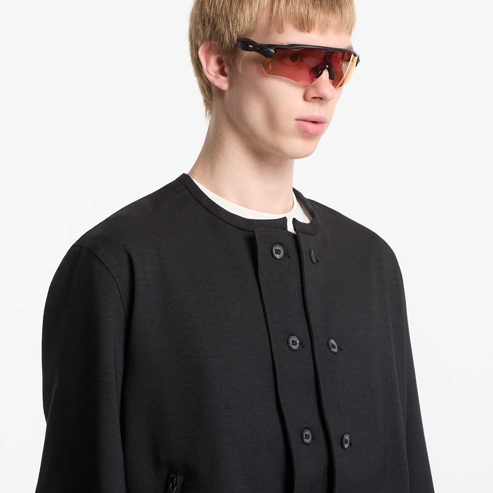 Men's jackets Y-3 Sport Uniform Adaptive Collarless Blouson Black