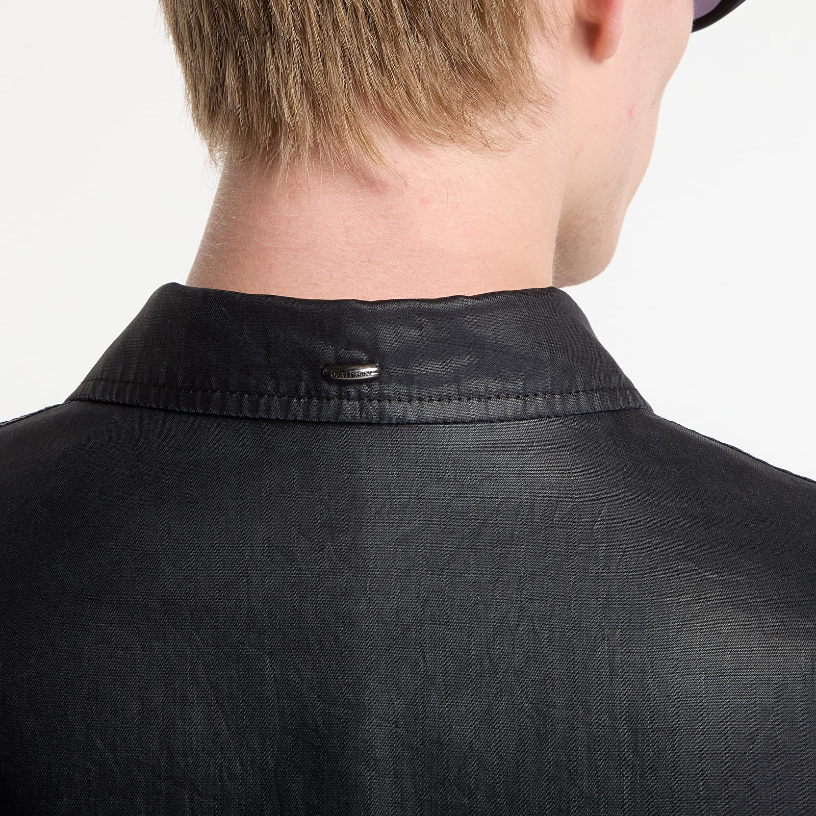 Куртки OUR LEGACY Mini Jacket Worker Lacquer Black Mirror Tencel
