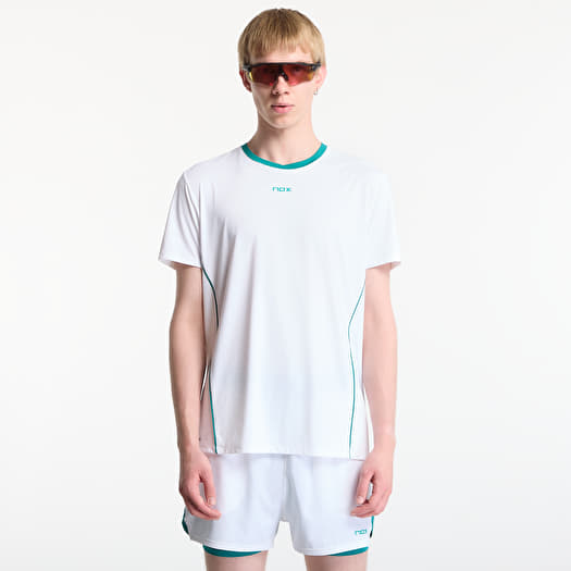 T-Shirt Nox Pro T-Shirt White/ Ivy Green