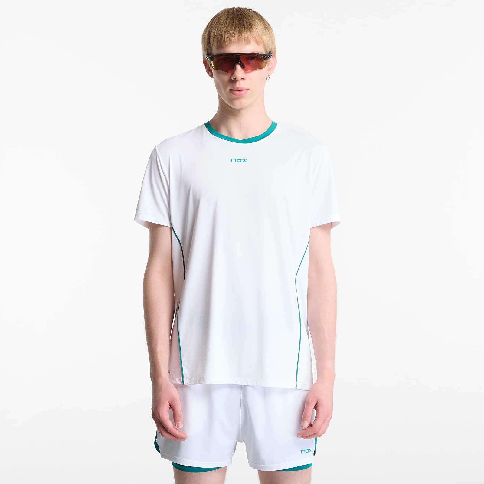 T-shirts  Nox Pro T-Shirt White/ Ivy Green