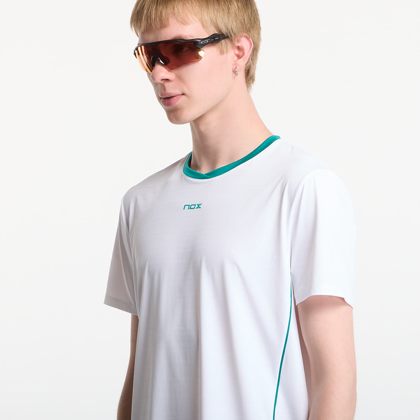 T-shirts  Nox Pro T-Shirt White/ Ivy Green
