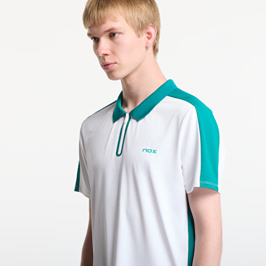 Nox Pro Polo White/ Ivy Green | Footshop