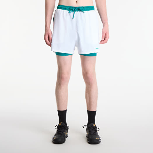 Calções Nox Pro Shorts White/ Ivy Green