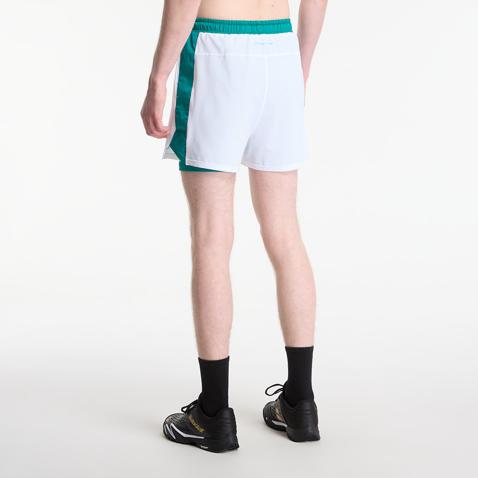 Calções Nox Pro Shorts White/ Ivy Green