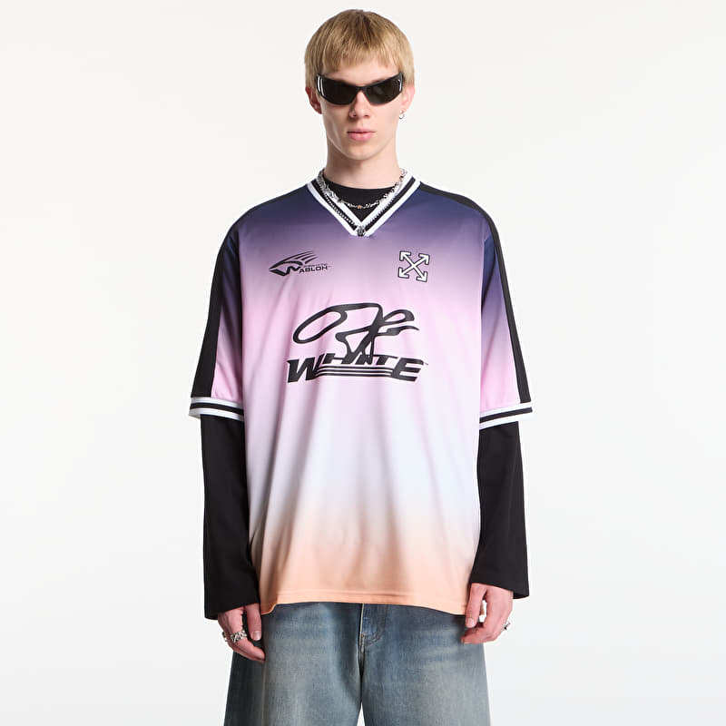 Футболка Off-White Degradè Soccer Tee UNISEX Bellini Black