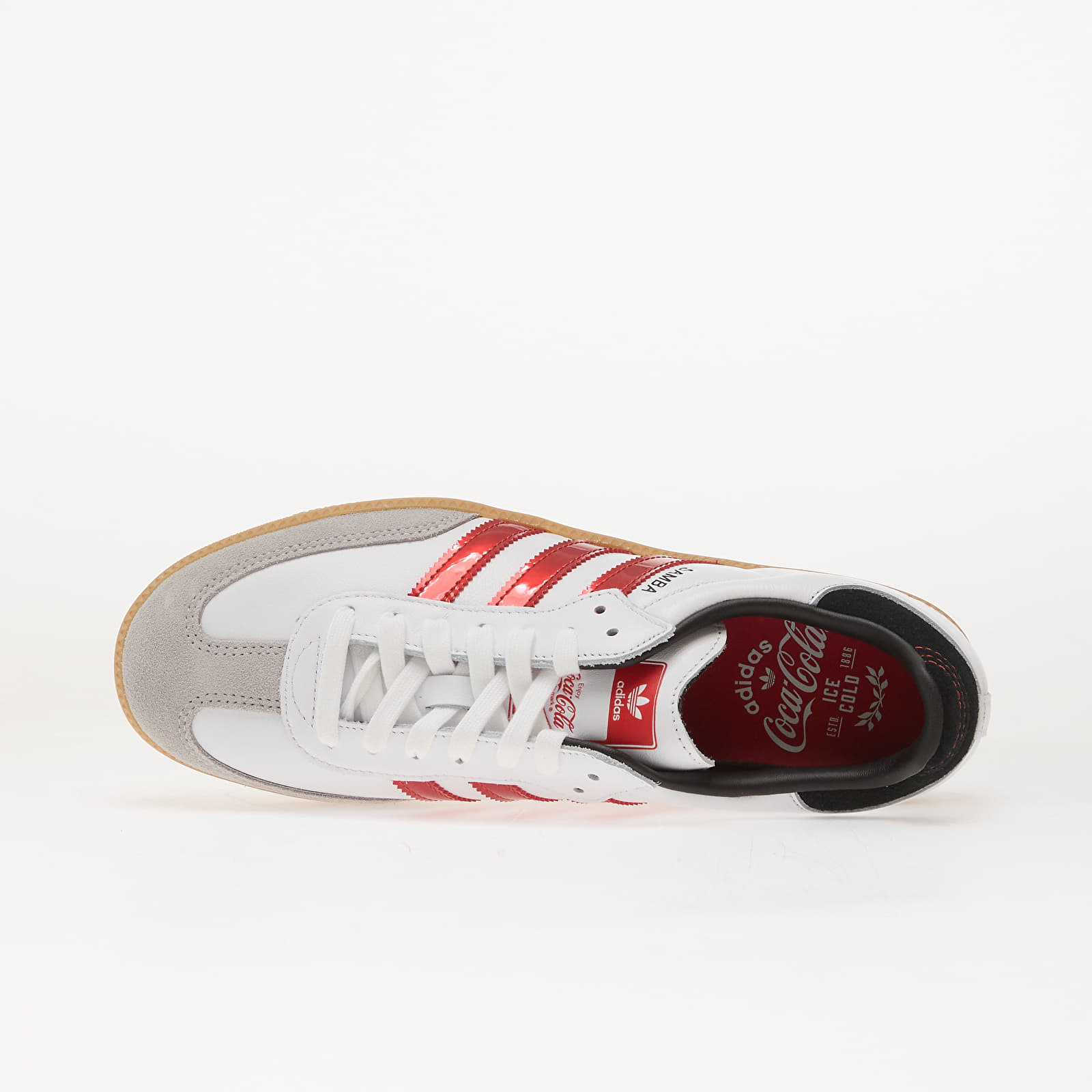 Miesten kengät adidas x Coca Cola Samba OG Ftwr White/ Gum 3