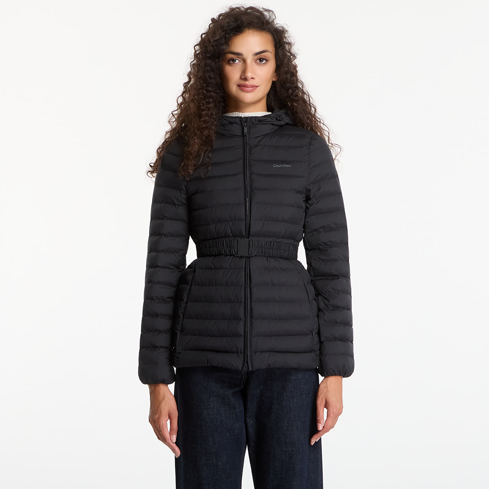 Naiste jakid Calvin Klein Ulw Belted Puffer Jacket Black
