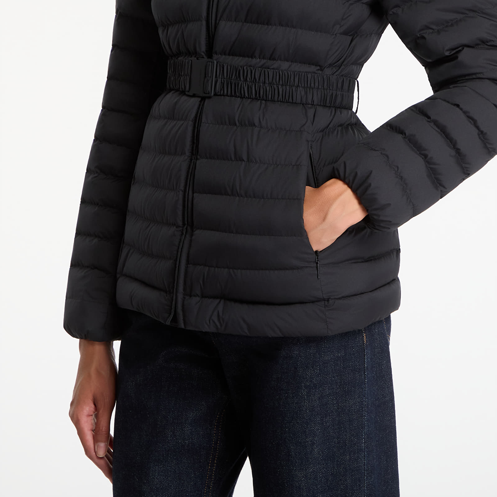 Naiste jakid Calvin Klein Ulw Belted Puffer Jacket Black