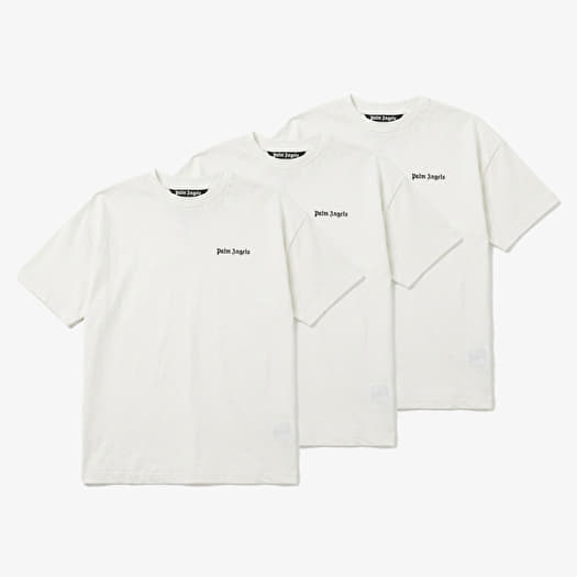 Palm Angels Classic Logo 3-pack Tee Off White/ Black