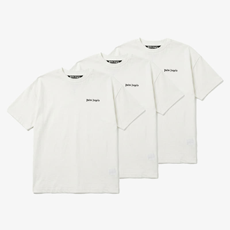 Palm Angels Classic Logo 3-pack Tee Off White/ Black