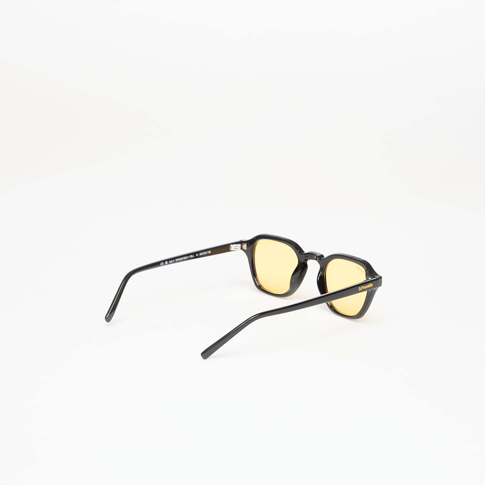 Sunglasses D.Franklin Ultra Light S Square Black / Yellow Black, Yellow