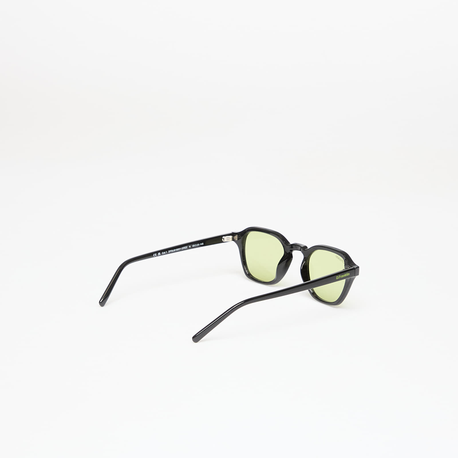 Saulesbrilles D.Franklin Ultra Light S Square Black / Green Black, Green