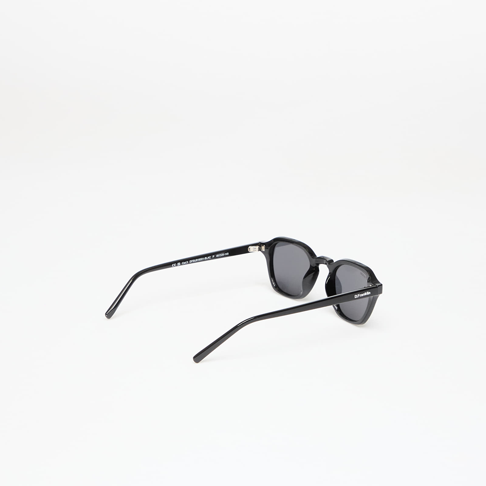 Saulesbrilles D.Franklin Ultra Light S Square Black / Black 